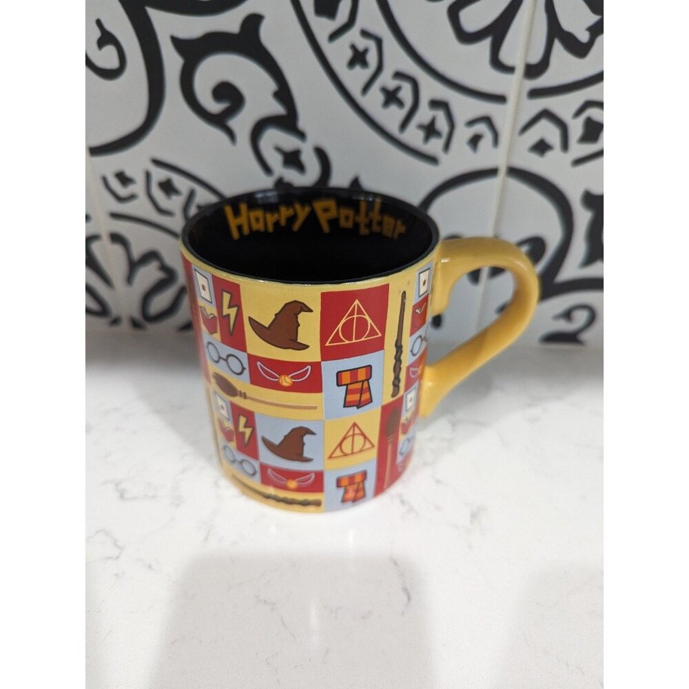 Harry Potter Grid Icon 14 oz Ceramic Mug Coffee Tea Mug